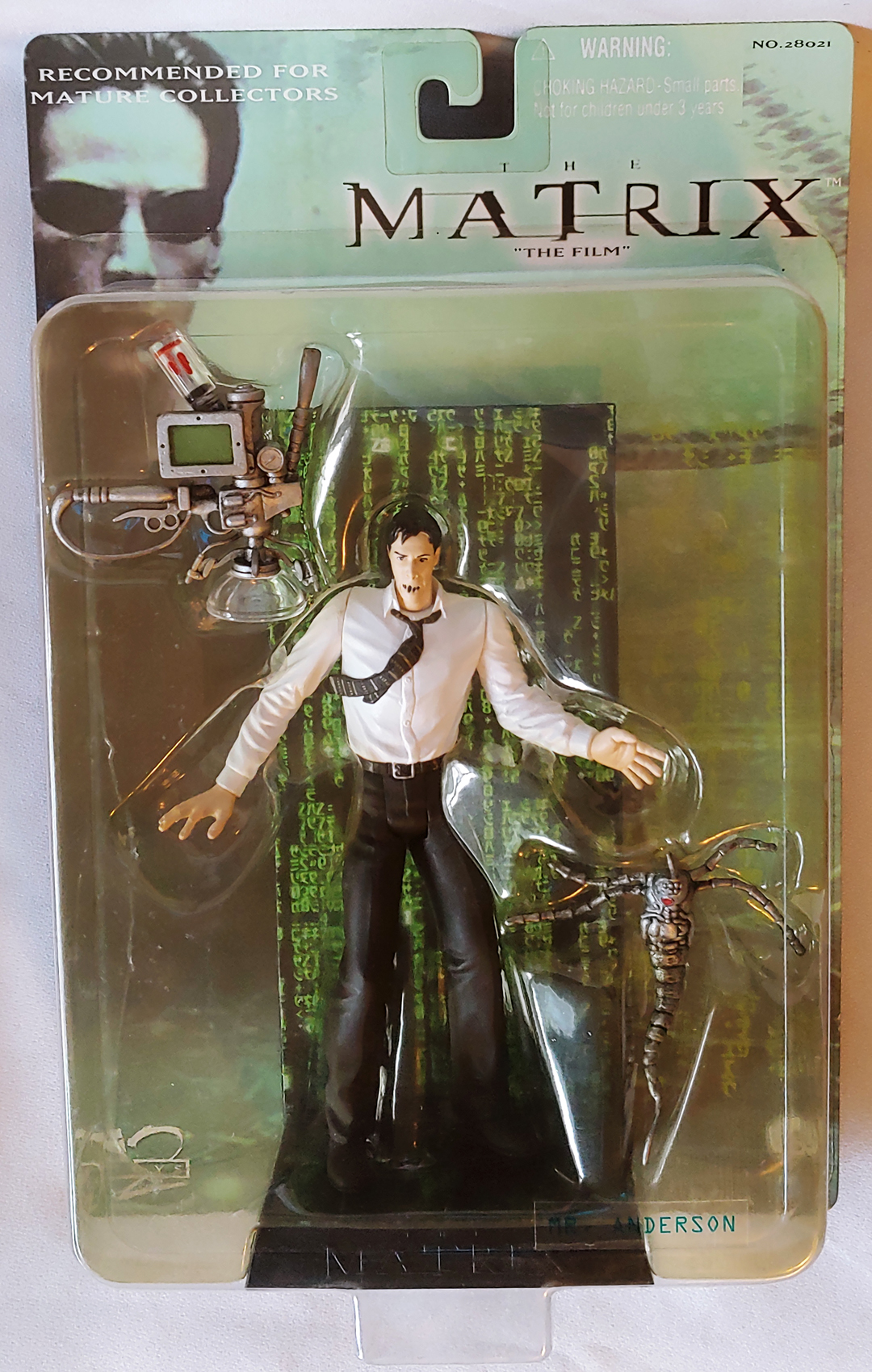 The Matrix: Mr. Anderson Action Figure - Screaming-Greek