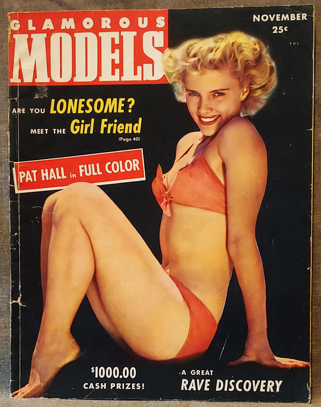 1950s Porn Mags Models - Glamorous Models - No.10 November 1950 - Vintage Adult Magazine - XXX -  Screaming-Greek