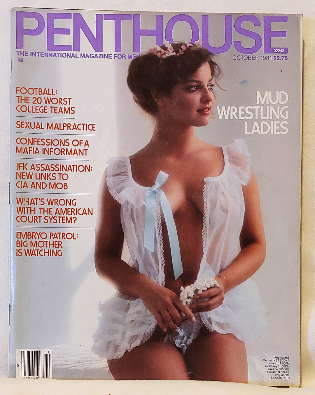 1080px x 1354px - Penthouse Magazine, October 1981 - Vintage Adult Magazine - Screaming-Greek